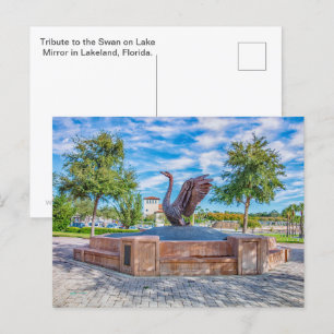 Eerbetoon aan de Zwaan Briefkaart