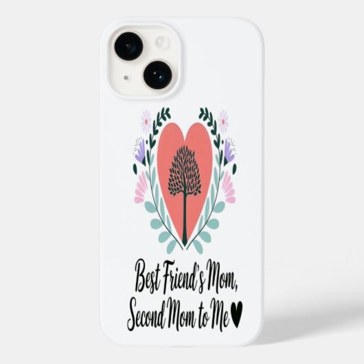 Eerbetoon aan een tweede moeder Case-Mate iPhone case (Achterkant)