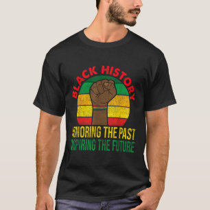 Eerbetoon aan het verleden inspirerende toekomstig t-shirt