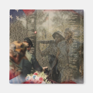 Eerbetoon aan Vietnam-veteranen Magneet