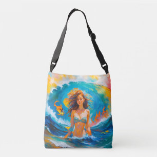 Eerbetoon aan vrouwen crossbody tas