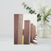 eerbetoon briefkaart (Staand voorkant)