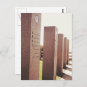 eerbetoon briefkaart (Voorkant / Achterkant)