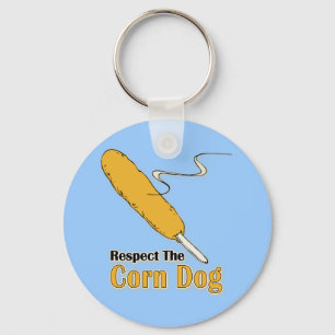 Eerbiedig de Corn Dog? Sleutelhanger