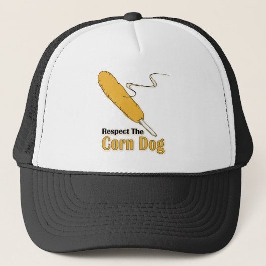 Eerbiedig de Corn Dog? Trucker Pet (Voorkant)