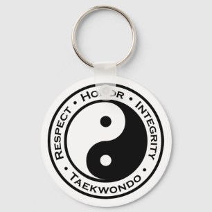 Eerbiediging integriteit Taekwondo Sleutelhanger
