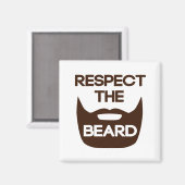 Eerbiediging van de baard magneet (Voorkant / Achterkant)