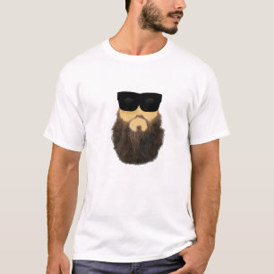 Eerbiediging van de baard t-shirt