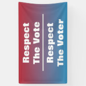 Eerbiediging van de stemming en de stemming spandoek (Verticaal)