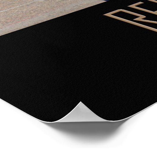 Eerbiediging van een Poster van het Man (Hoek)