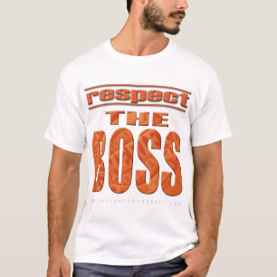Eerbiediging van het bestuur t-shirt