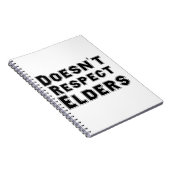 Eerbiedigt geen Notitieboek van Ouders (Rechterzijde)