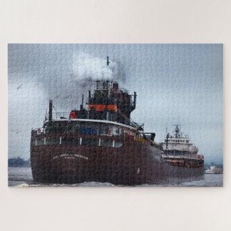 Eerbiedwaardige James L Oberstar schip op Lake Sup Legpuzzel