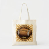 Eerder Football afspelen Tote Bag (Voorkant)