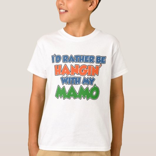 Eerder hangen met Mamo T-shirt (Voorkant)