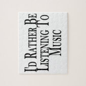 Eerder luister naar muziek legpuzzel (Verticaal)