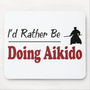 Eerder om Aikido te doen Muismat