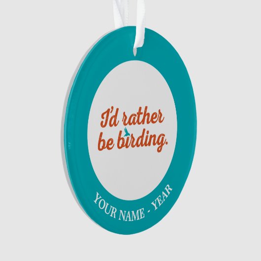 Eerder om te worden geboren ornament (voorkant)