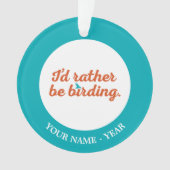 Eerder om te worden geboren ornament (voorkant)