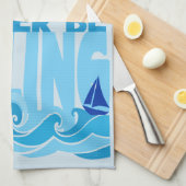 eerder 'Sailing' dan 'Galley' Theedoek (Quarter Fold)