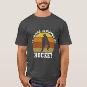 Eerder speel Ice Hockey T-shirt (Voorkant)