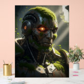 Eerie Android Cyberpunk Art surcultivé (Mariage)