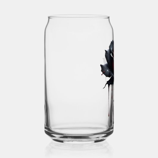 Eerie black rose can glass (Droite)