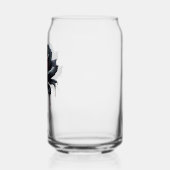 Eerie black rose can glass (Gauche)