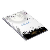 Eerie Elegance : Carnet Spiral Inspiré Halloween (Côté Droit)