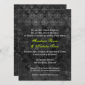 Eerie Halloween Faire-part de mariage (Devant / Derrière)