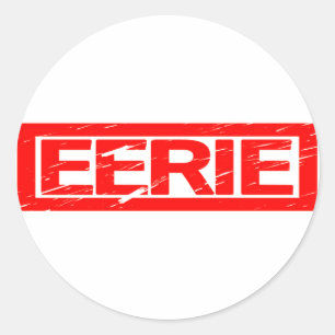 Eerie Stamp Ronde Sticker
