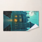 Eerie Victorian Mansion Lune (Serviette à main)