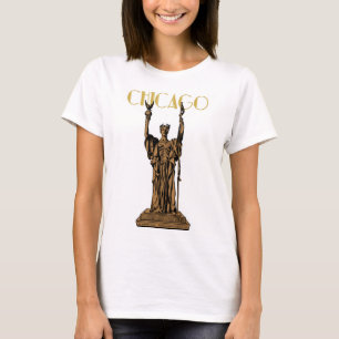 Eerlijk beeld van de republiek op de wereldschaal t-shirt