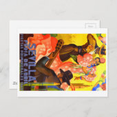 Eerlijk Poster Sevilla april 1949 Briefkaart (Voorkant / Achterkant)