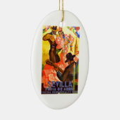 Eerlijk Poster Sevilla april 1949 Keramisch Ornament (Rechts)