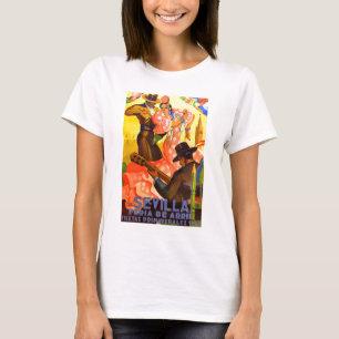 Eerlijk Poster Sevilla april 1949 T-shirt