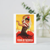 Eerlijk Poster Sevilla april 1959 Briefkaart (Staand voorkant)