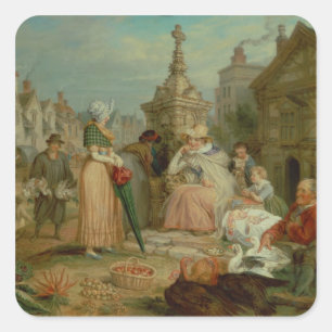 Eerlijk Show Vierkante Sticker