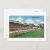 Eerlijke grond Uitzicht Race Track Briefkaart (Voorkant / Achterkant)