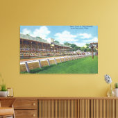 Eerlijke grond Uitzicht Race Track Canvas Afdruk (Insitu (Woonkamer))