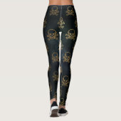Eerlijke waarschuwingen Leggings (Achterkant)