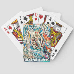 Eerlijkheid, een elegant wapen. pokerkaarten