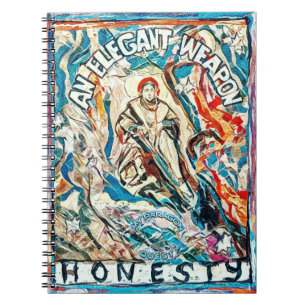 Eerlijkheid, een elegant wapen voor beschaafde tij notitieboek