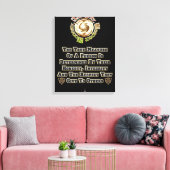 Eerlijkheid Integriteit Respect MXT Canvas Afdruk (Insitu (Woonkamer))