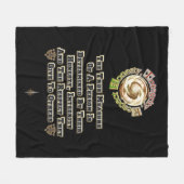 Eerlijkheid Integriteit Respect MXT Fleece Deken (Voorkant (Horizontaal))