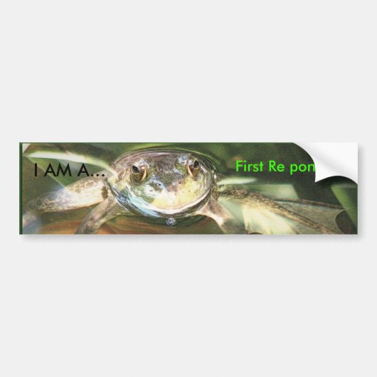 Eerst ben ik een... bumpersticker (Voorkant)