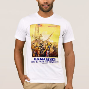 Eerst de strijd voor de democratie t-shirt