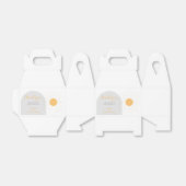 Eerst de zon omdraaien, Birthday boho Bedankdoosjes (Uitgevouwen)