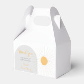 Eerst de zon omdraaien, Birthday boho Bedankdoosjes (Voorkant Zijde)