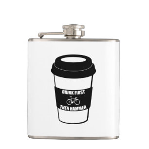 Eerst Drink en daarna Hammer Heupfles